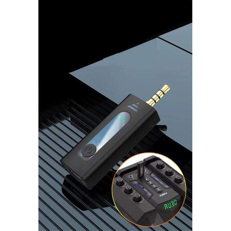 Picture of K35 Single Wireless Microphone 100% Authentic for Smartphone, DSLR Camera and Speakers-Black