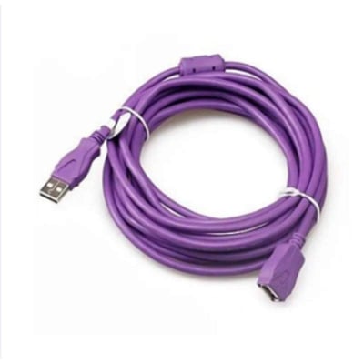 Picture of USB Extension Cable 3M Purple Durable High-Speed Data Transfer