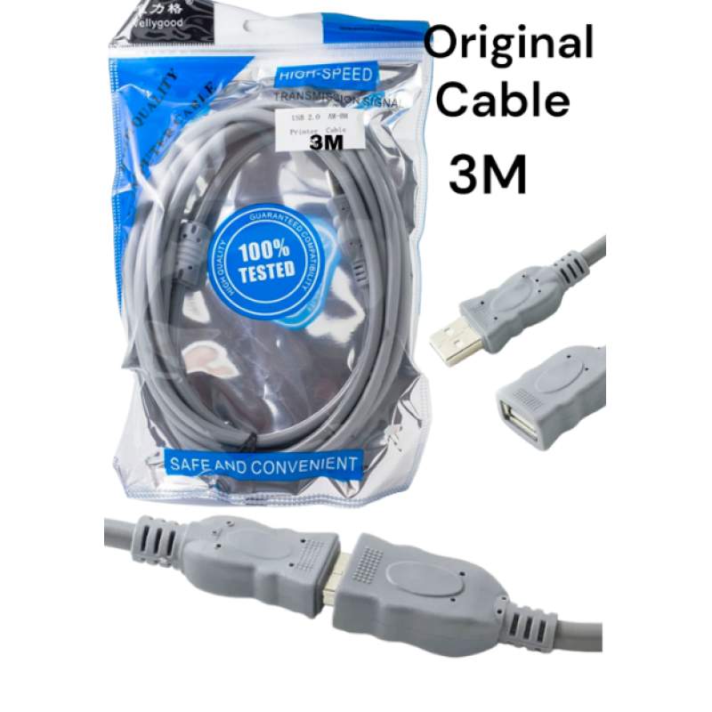 Picture of USB Extension Cable 3M Purple Durable High-Speed Data Transfer