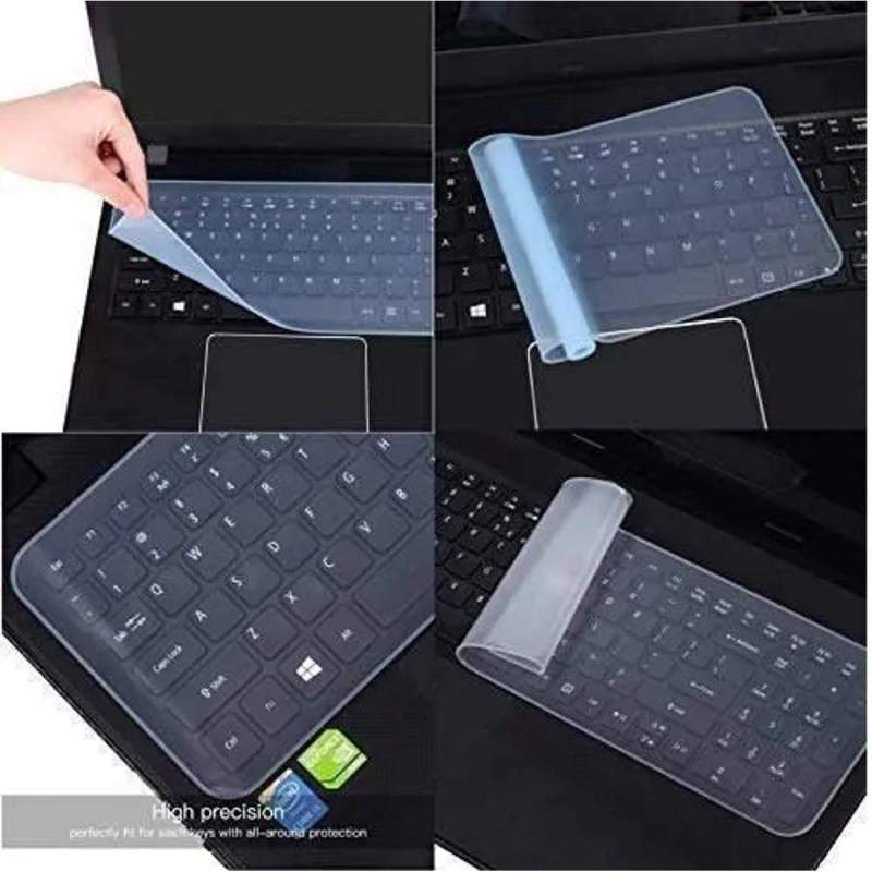 Picture of Laptop Keyboard Protector Any 15.6 Inch - Transparent-White
