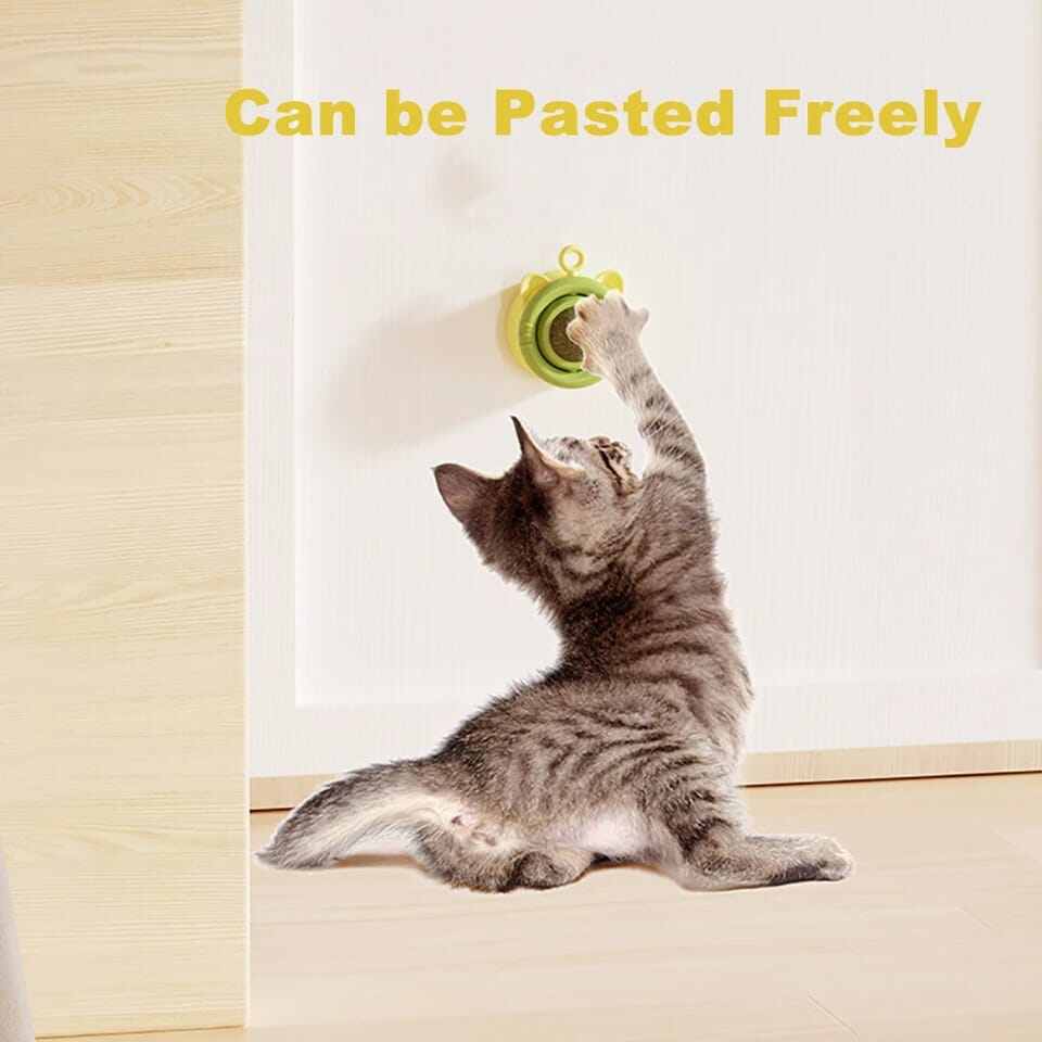Picture of 360 degree Rotating Pet Catnip Toy Bite-resistant Licking Kitten Mint Catnip Balls - 10 gm