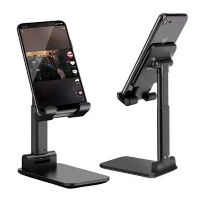 Picture of T1 Universal Ergonomic Collapsible Adjustable Desktop Tablet Mobile Phone Holder