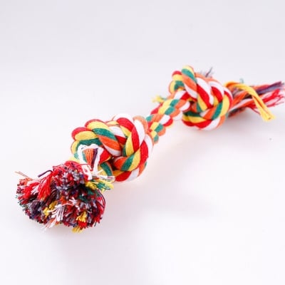 Picture of Pet Dog Chew Toy, Dog Rope Toys, Bite Resistant Pet Training Puppy Playing Dog Toys for Small Medium Large Dogs, Pets Accessories - Multicolor - 