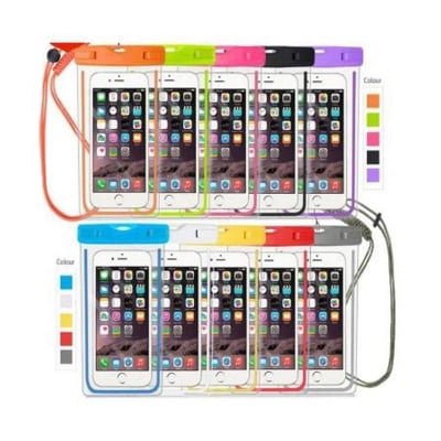 Picture of Waterproof Mobile Bag for Rainy and Swimming -Multicolor