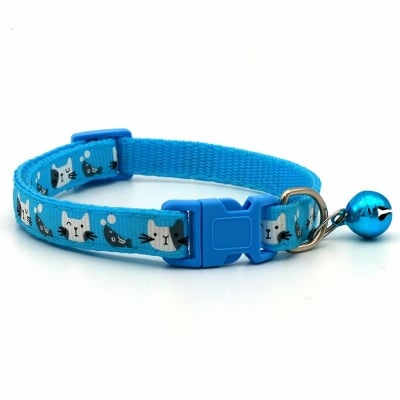 Picture of Dogprint Collar belt for cat/dog - Blue - Blue - 