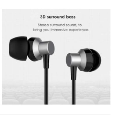 Picture of Remax RM 512 Wired 3.5mm Earphone-Black