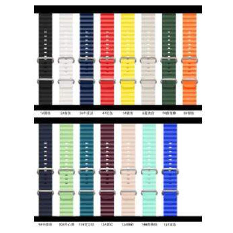 Picture of Ocean Band 42mm 45mm 45mm 49mm, IWATCH Series Ultra/8/7/6/4/3 (Belt) is compatible with Apple Watch Band for female men