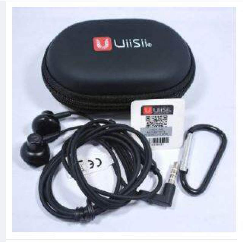 Picture of UiiSii HM 12 Super Bass Stereo And dynamic In-Ear Headphone Cable Headphone-Black