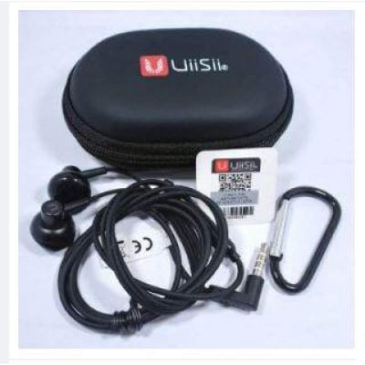 Picture of UiiSii HM 12 Super Bass Stereo And dynamic In-Ear Headphone Cable Headphone-Black