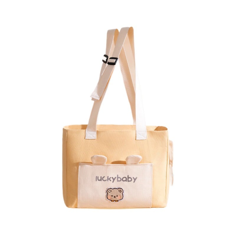 Picture of Cat Carrier Bag Canvas Pet Shoulder Bag for Puppy Small Dogs and Cats Hiking - 50 gm