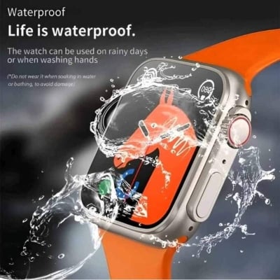 Picture of T900 Ultra Men Smart Watch 2.09" HD Screen Bluetooth Calling Pedometer Heart Rate Blood Pressure Sleep Sports Watch for iPhone & Andriod Phone.