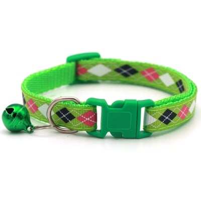 Picture of Diamond design Collar belt - Green - Green - 