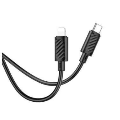 Picture of Hoco X88 Gratified PD 20W Fast Charging Type C to Lightning Data Cable-Black