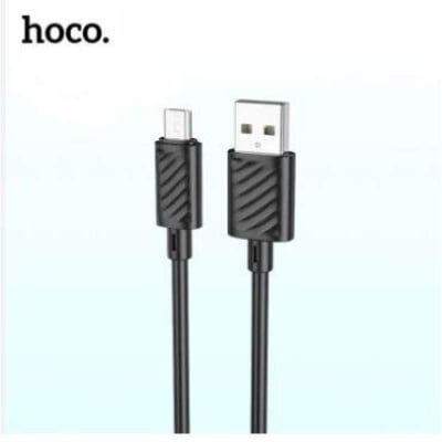 Picture of Hoco X88 Micro Usb Fast Charging Cable Type-B Gratified Fast Charging Data Cablefor Micro Usb Type B Cable-Black