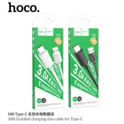 Picture of Hoco X88 Gratified Type C Charging Cable-Black