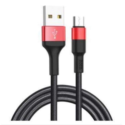 Picture of hoco X26 Xpress charging data cable for USB to Micro-USB  1m-Black