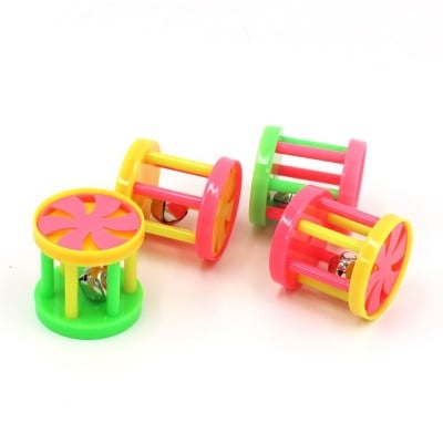 Picture of 1 pcs cat toy interactive ball (jungle ball) - Multicolor - 10 gm