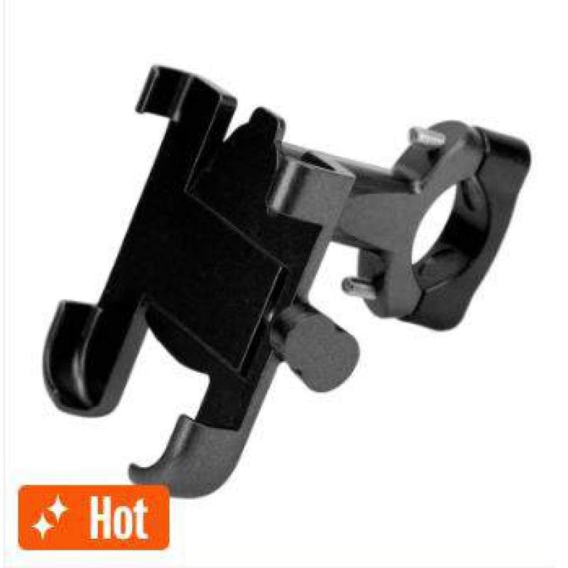 Picture of Metal Mobile Holder Phone Mount for Motorcycle/bicycle hendel-Black
