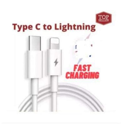 Picture of 20W USB-C to Lightning PD Data Cable for iPhone 13/12/11/x-White