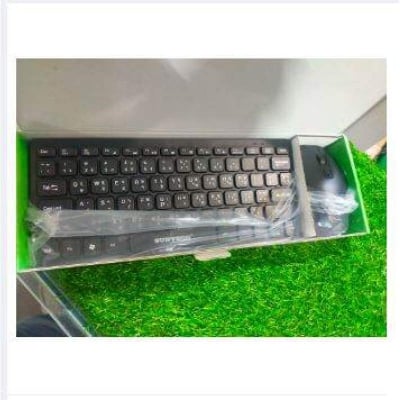 Picture of SUNTECH ST-03 Wireless Keyboard and Mouse Combo-Black