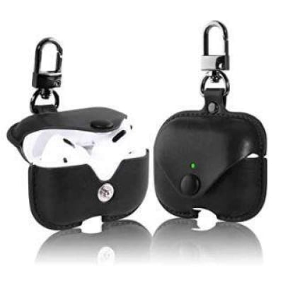 Picture of AirPods Pro 2 Magnet Leather PU Case with Hook For apple