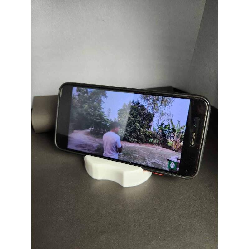 Picture of Plastic Multicolor Apple Shape Mobile Holder With Pen Holder, Mount Type