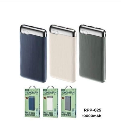 Picture of REMAX RPP-625 10000mAh Ruinay Series 2.1A Fast Charging Power Bank-Black