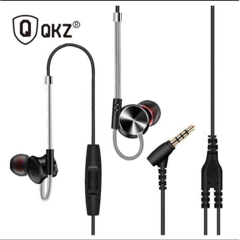 Picture of QKZ DM10 Metallic Earbuds Stereo Earphones-Black