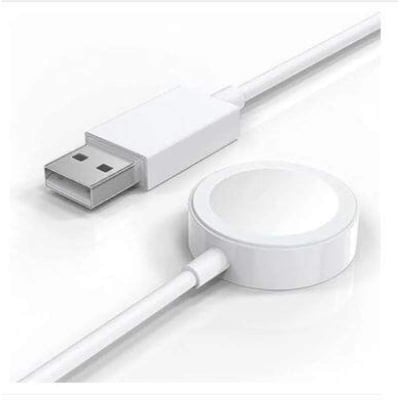 Picture of T900 ultra Smart Watch Charger colour white wireless charger warless Charger magnetic charger-White