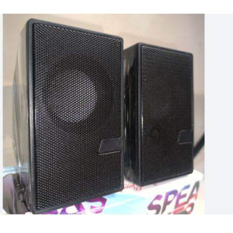Picture of MAX D7 Micromax Smart Series High Performance mini Black Color Multimedia Premium Speaker with USB 2.0, USB Power and 3.5mm Jack
