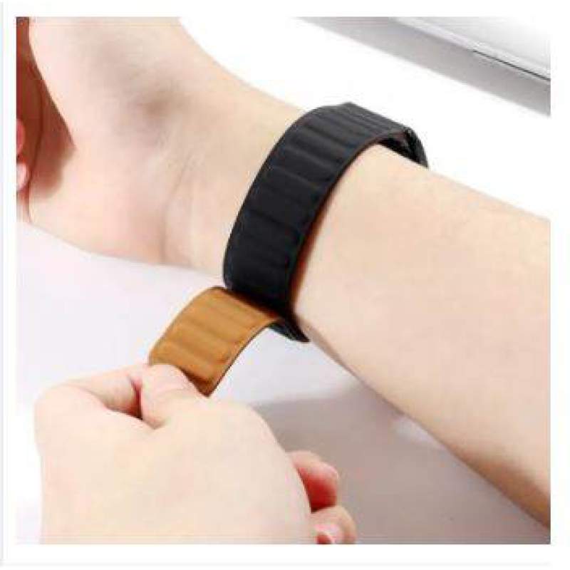 Picture of Magnetic Strap Belt Apple Watch Loop Strap Belt 42/45/49mm-Adjustable Magnetic Silicon Loop Silicon Strap/Band Apple Watch Strap 49mm 44MM 44MM 42mm Bracelet