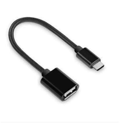 Picture of Type C OTG USB Adapter , USB-C to USB 3.0 OTG Adapter Type C Male to USB Female Adapter for all SmartPhone etc-Black