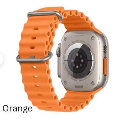 Picture of Premium Ocean Band Compatible with for Apple Watch Band 42mm 44mm 45mm 49mm for Women Men, Adjustable Loop Silicone Waterproof Sport Strap for iWatch Series Ultra/8/7/6/5/4/3 ( only belt )