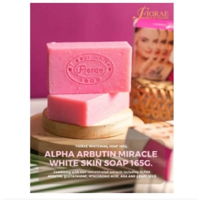 Picture of FIORAE ALPHA ARBUTIN Miracle Whitening Soap 165g-Maroon