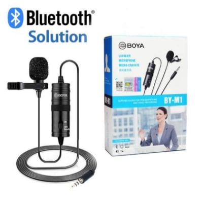 Picture of Boya BY-M1 Omni Directional Lavalier Microphone-Black