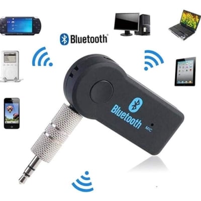 Picture of Wireless Bluetooth Audio Music Receiver for Car- Black