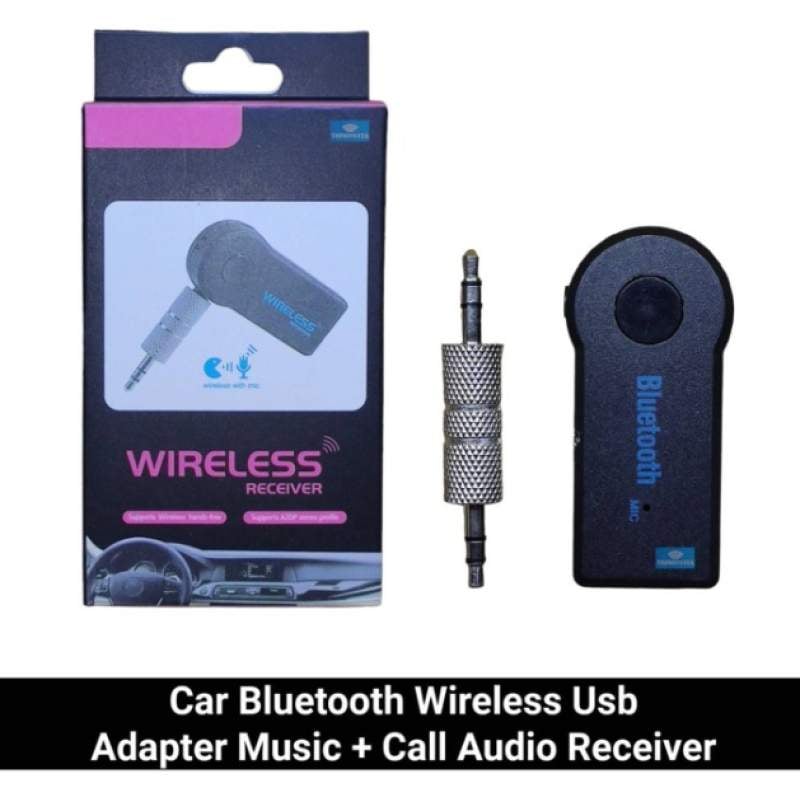 Picture of Wireless Bluetooth Audio Music Receiver for Car- Black