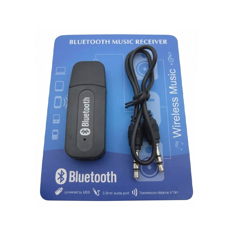 Picture of Music Receiver Bluetooth Device for any Speaker-Black