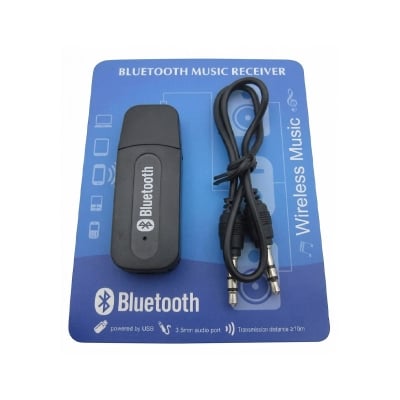 Picture of Music Receiver Bluetooth Device for any Speaker-Black