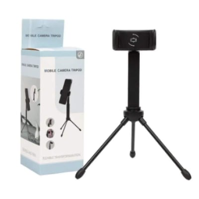 Picture of Mini Metal Mobile Camera Tripod Stand - Tripod - Tripod For Mobile-Black