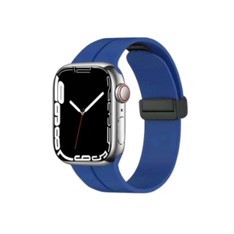 Picture of Magnetic Silicone Strap For Apple watch band 42/44/45/49mm iWatch Series ultra8/7/6