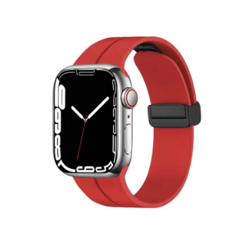 Picture of Magnetic Silicone Strap For Apple watch band 42/44/45/49mm iWatch Series ultra8/7/6