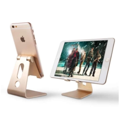 Picture of Aluminum Mobile Phone Stand for smartphone and tablet - Adjustable, Stylish Look