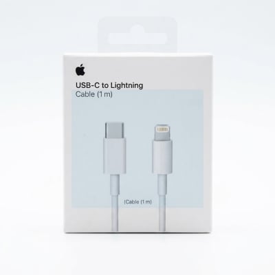 Picture of 20W USB-C to Lightning PD Data Cable for iPhone 8/8plus xr x xs max 15/14/13/12/11/x-White