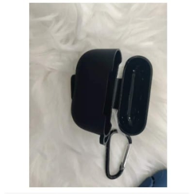 Picture of For Airpods_Pro2 Silicone Soft Case- (Protective Headphone Case)-Black