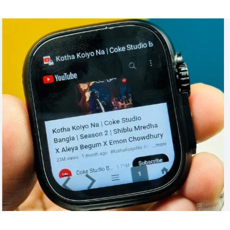 Picture of S8 Ultra Honeycomb Edition Smartwatch 4g Supported android Watch With Camera 4 GB RAM 64 GB ROM Smartwatch