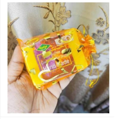 Picture of Hand Made Real Saffron Goat Milk Bar Soap-Fresh