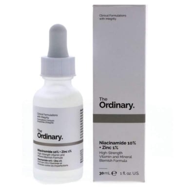 Picture of The Ordinary Niacinamide 10% + Zinc 1% - Serum 30ml-White