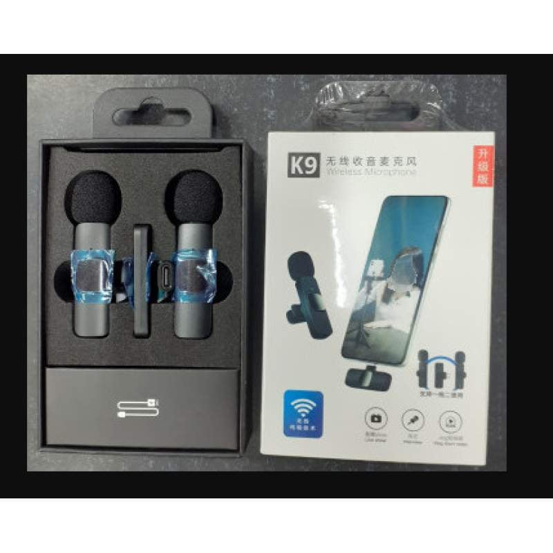 Picture of K9 Wireless Dual Microphone for Type C-Black