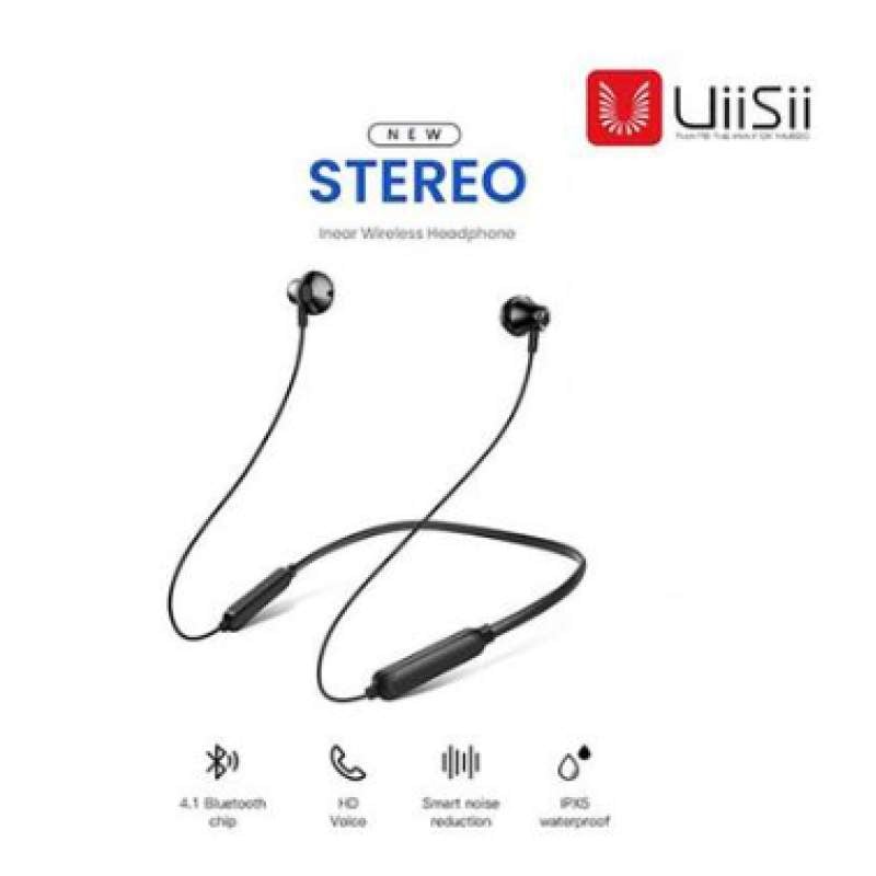 Picture of UiiSii BN22 Neckband Bluetooth Earphones-White